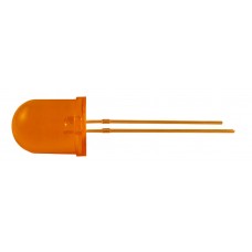 LED 10mm - Orange Colour Transparent